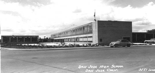Picture of San Jose High School Built in 1951